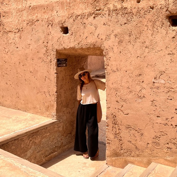 Boheme Goods - The Trouser black cotton gauze pants - Picture 5 of 5